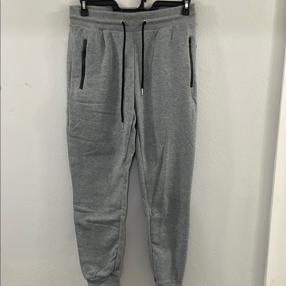Pure Champ Sweatpants with Elastic Waistband and Tapered Fit NWT